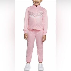Nike Infant Girls Full Zip Jacket & Pants 2-Piece Tracksuit Set — Size 12M NWT